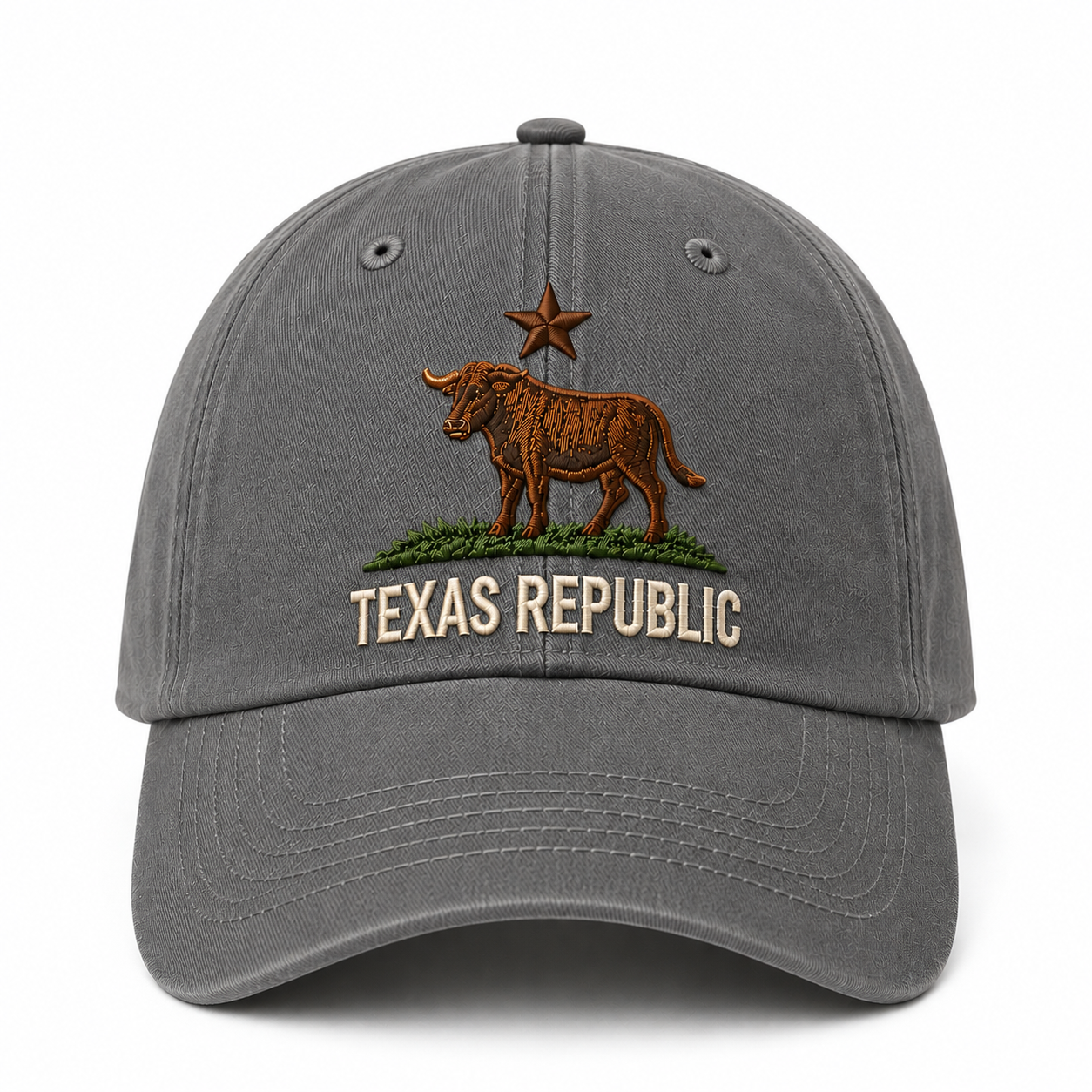 Texas Republic Vintage Embroidered Baseball Cap 🤠⭐