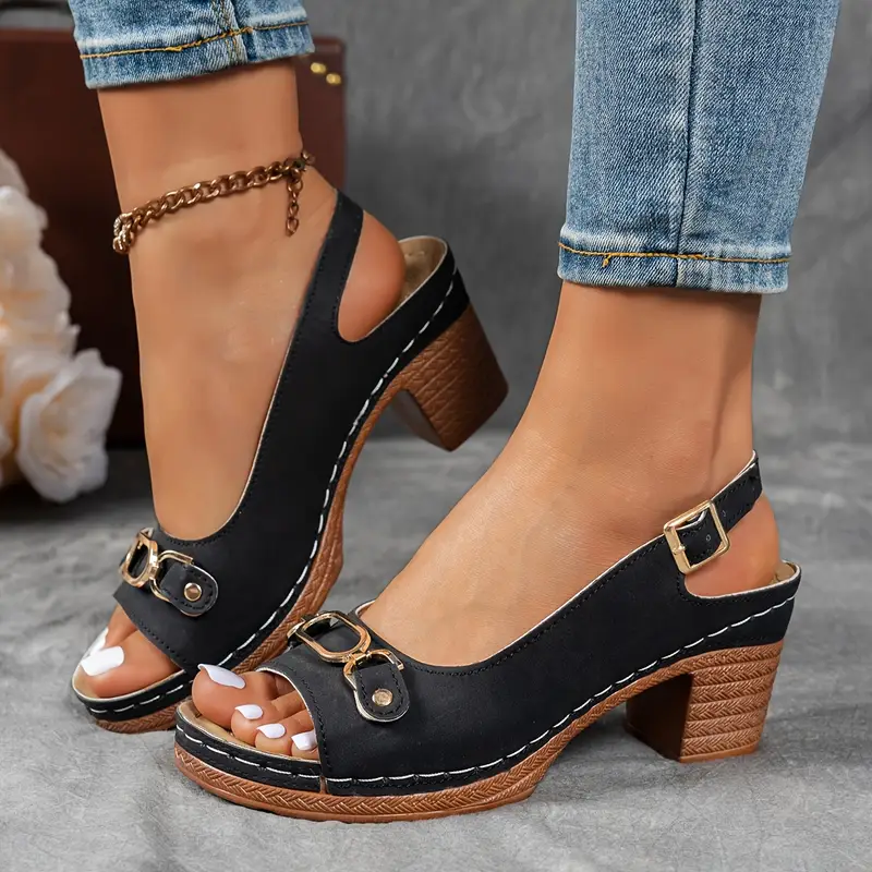 🔥Best Seller-Last Day Sale 50% OFF🔥Women'S Casual Open Toe Wedge Sandals