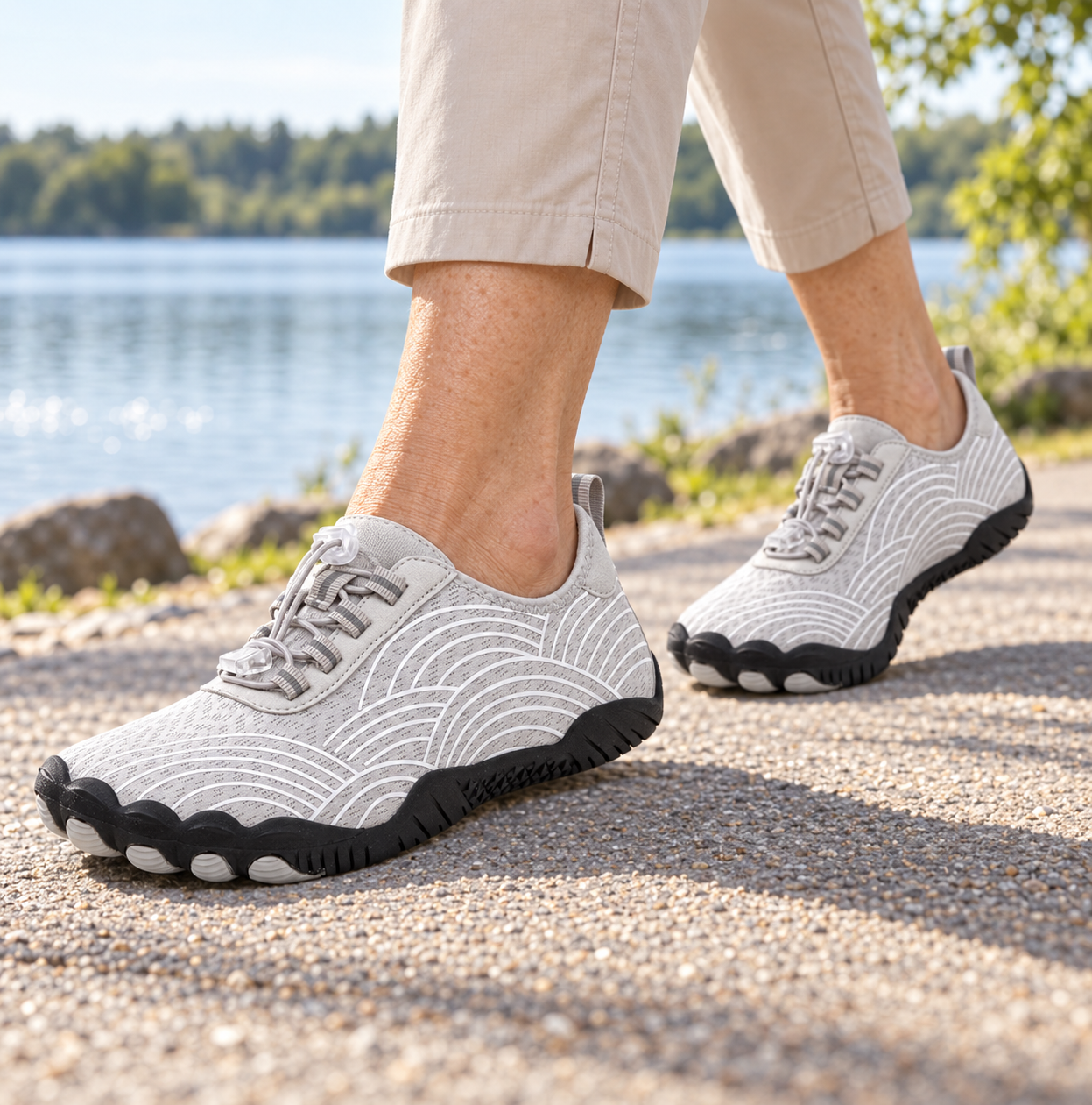 🌿🌿🌿Lightweight Outdoor Barefoot Shoes – Breathable, Flexible & Slip-Resistant