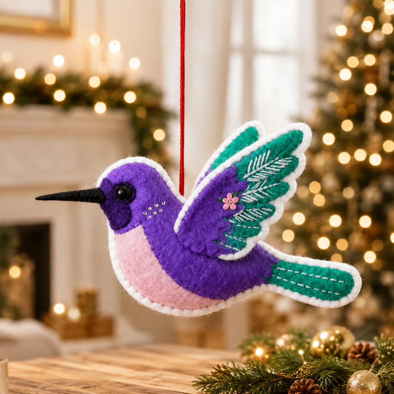 🎄 21-Piece Whimsical Christmas Ornament Collection ✨ Cute Cats, Birds & Woodland Holiday Keepsakes