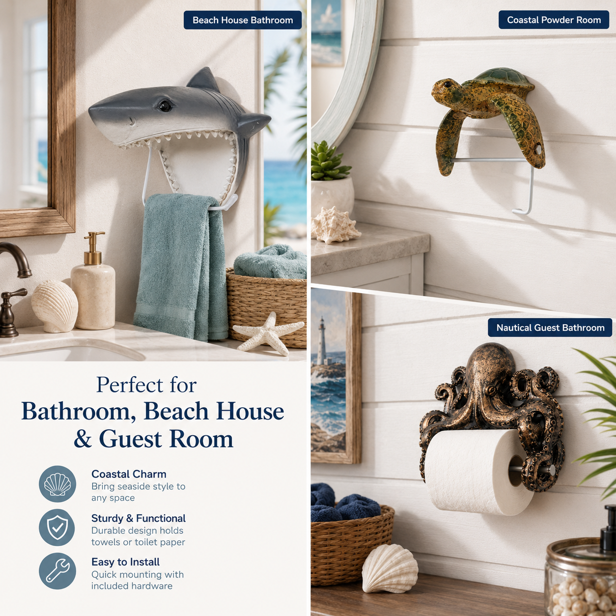 Multi-scene bathroom lifestyle display