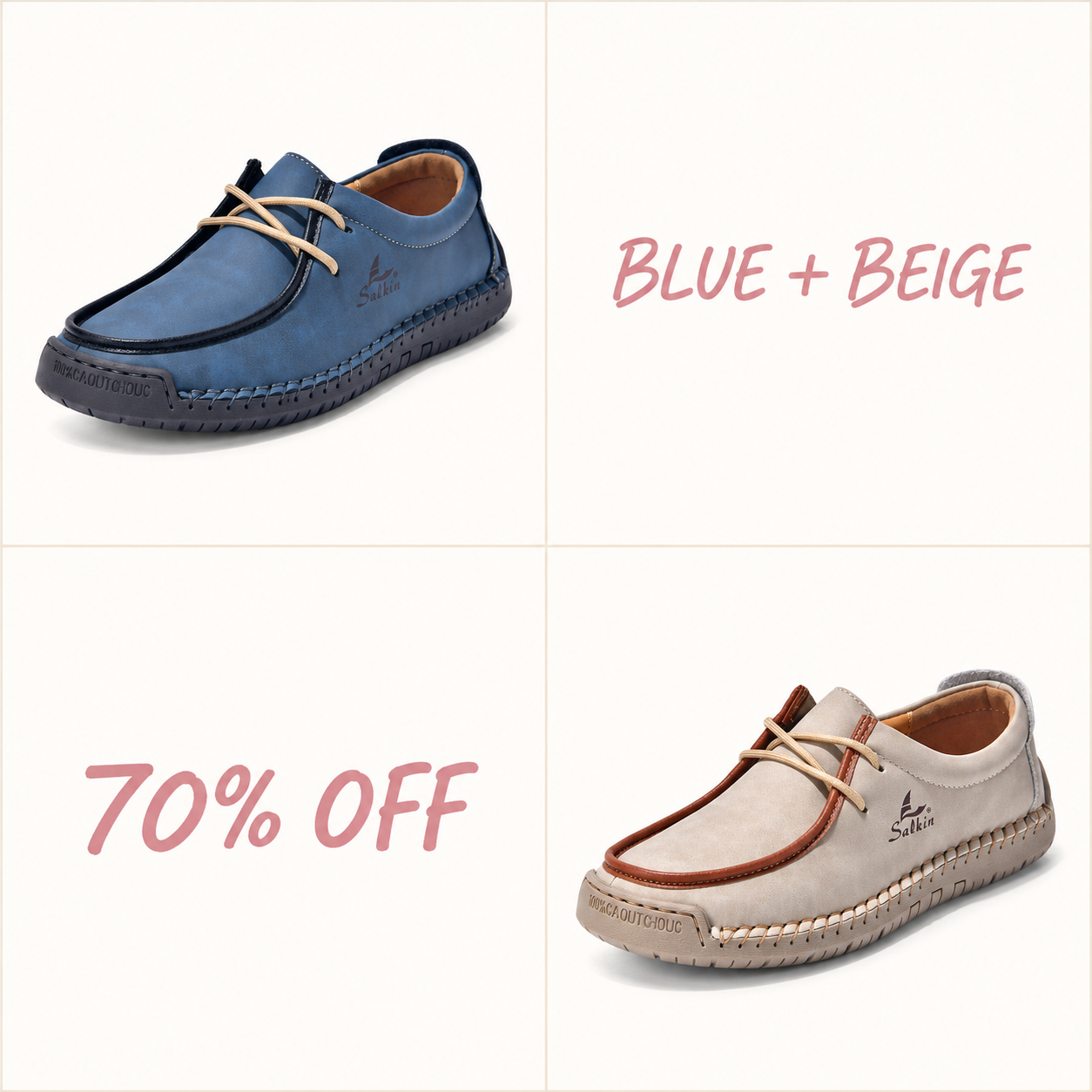 ArtisanWalk™ - Precision-Stitched Ortho-Flex Leather Loafers