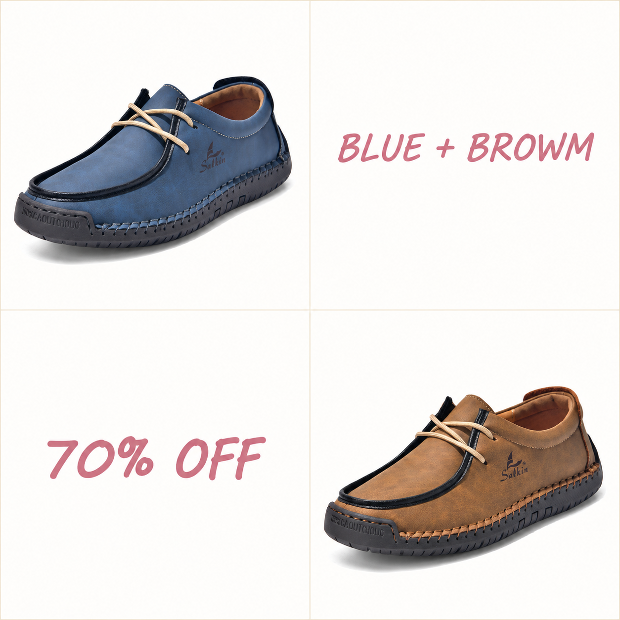 ArtisanWalk™ - Precision-Stitched Ortho-Flex Leather Loafers