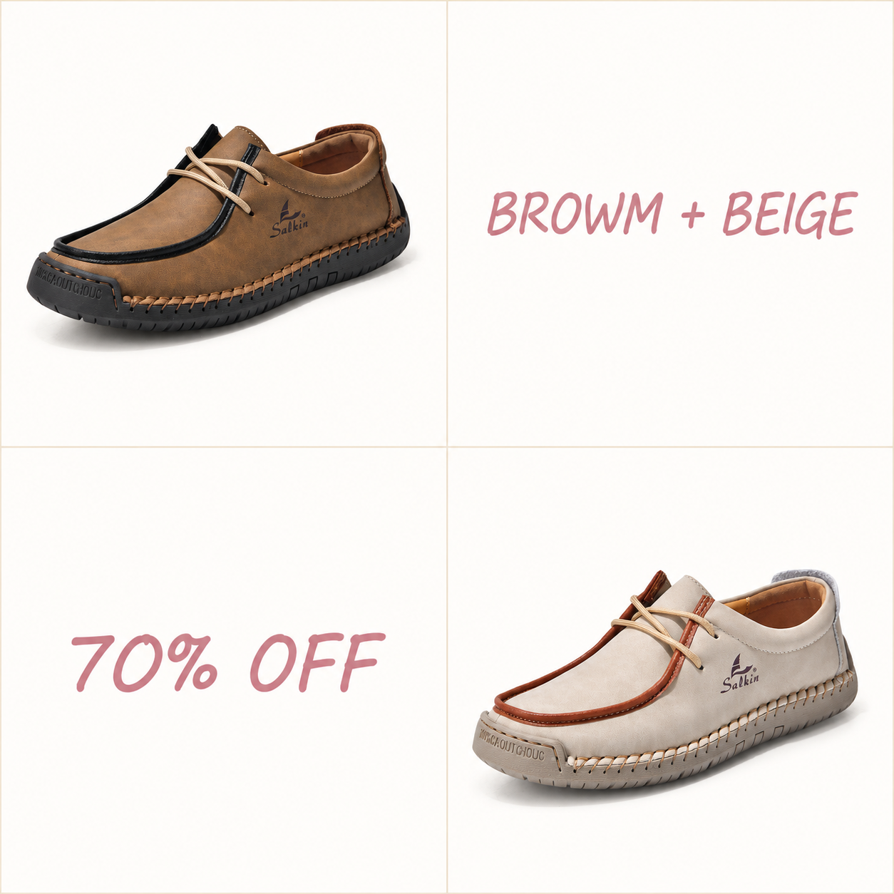 ArtisanWalk™ - Precision-Stitched Ortho-Flex Leather Loafers