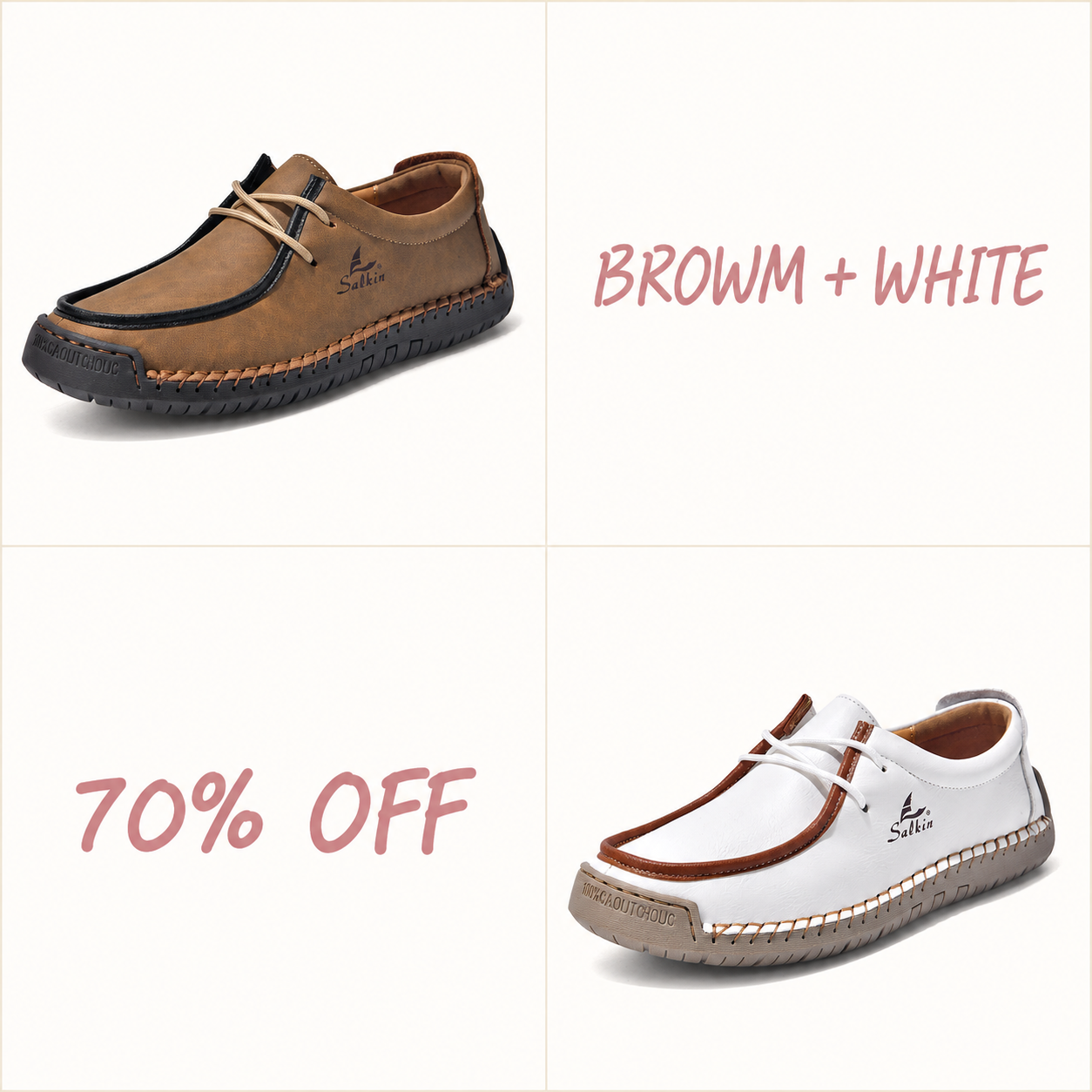 ArtisanWalk™ - Precision-Stitched Ortho-Flex Leather Loafers