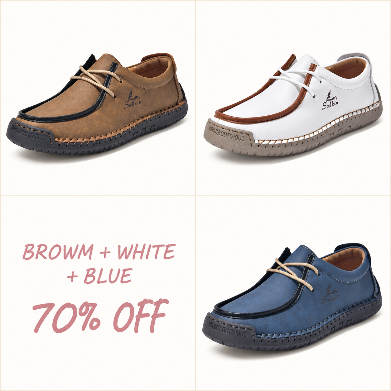 ArtisanWalk™ - Precision-Stitched Ortho-Flex Leather Loafers