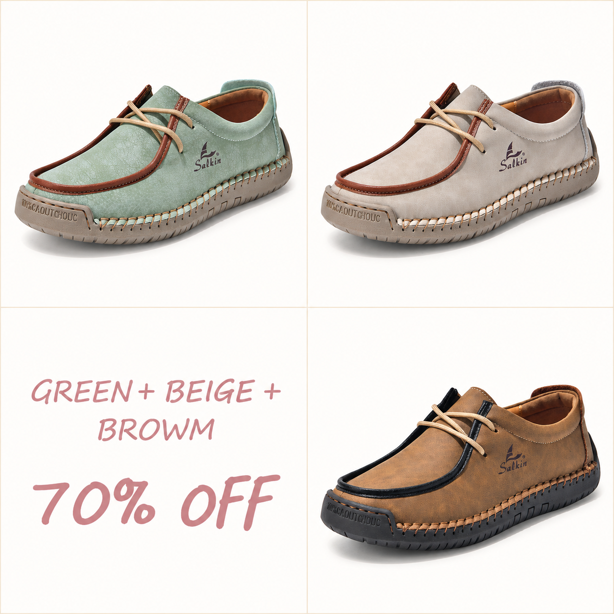 ArtisanWalk™ - Precision-Stitched Ortho-Flex Leather Loafers