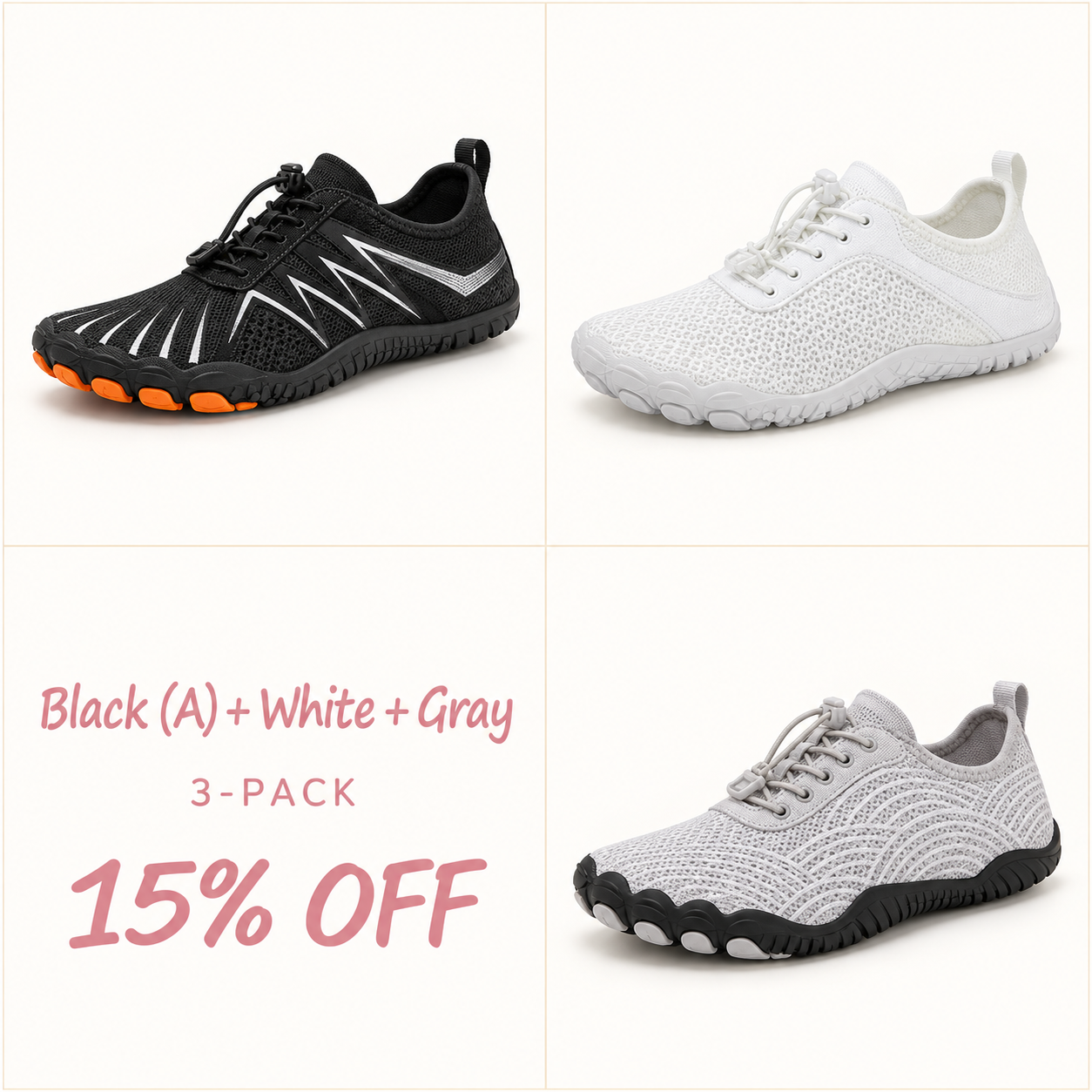 🌿🌿🌿Lightweight Outdoor Barefoot Shoes – Breathable, Flexible & Slip-Resistant