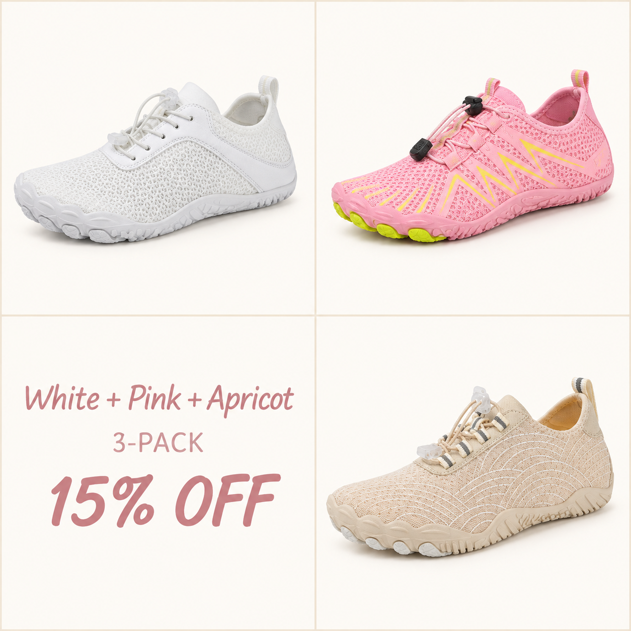 🌿🌿🌿Lightweight Outdoor Barefoot Shoes – Breathable, Flexible & Slip-Resistant