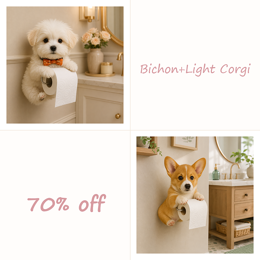 🔥BUY 2（Bichon+Light Corgi）70% OFF