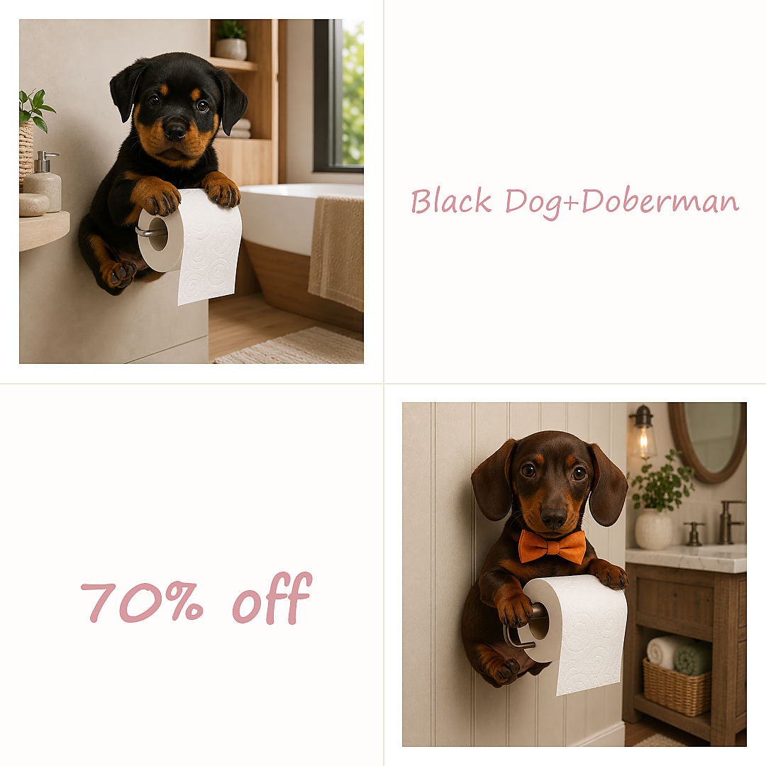 🔥BUY 2（Black Dog+Doberman）70% OFF