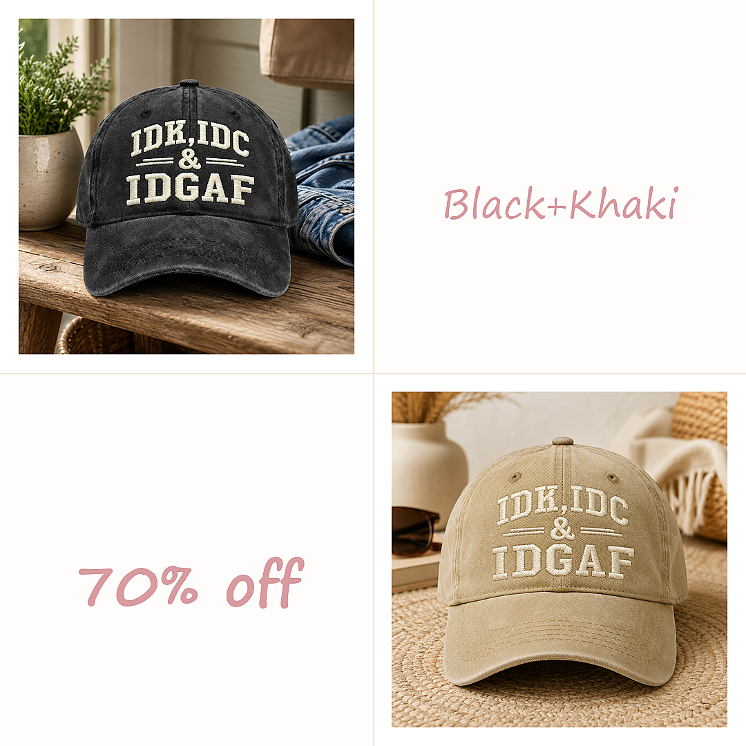 🔥BUY 2（Black+Khaki）70% OFF
