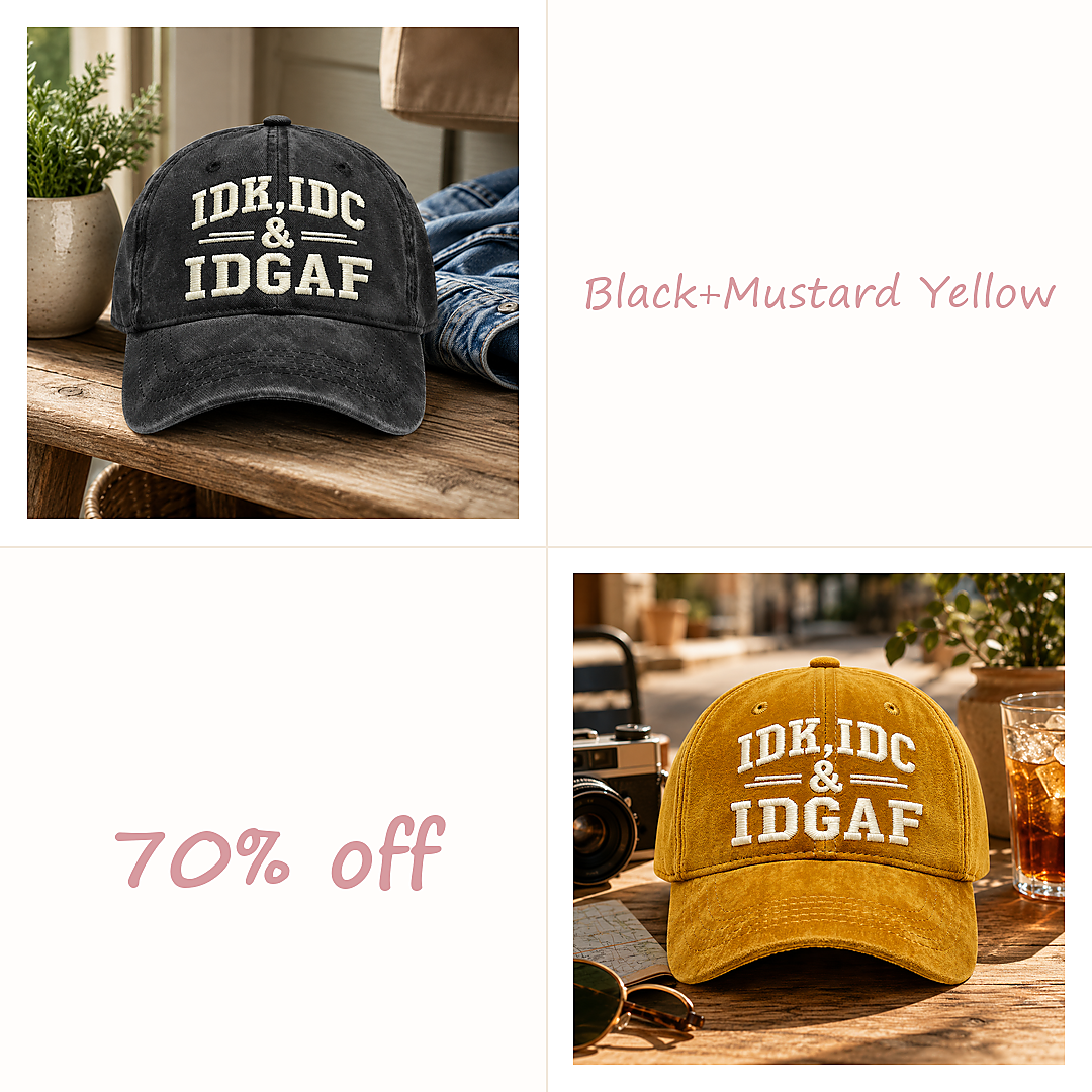 🔥BUY 2（Black+Mustard Yellow）70% OFF