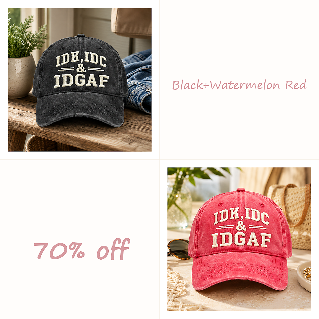 🔥BUY 2（Black+Watermelon Red）70% OFF