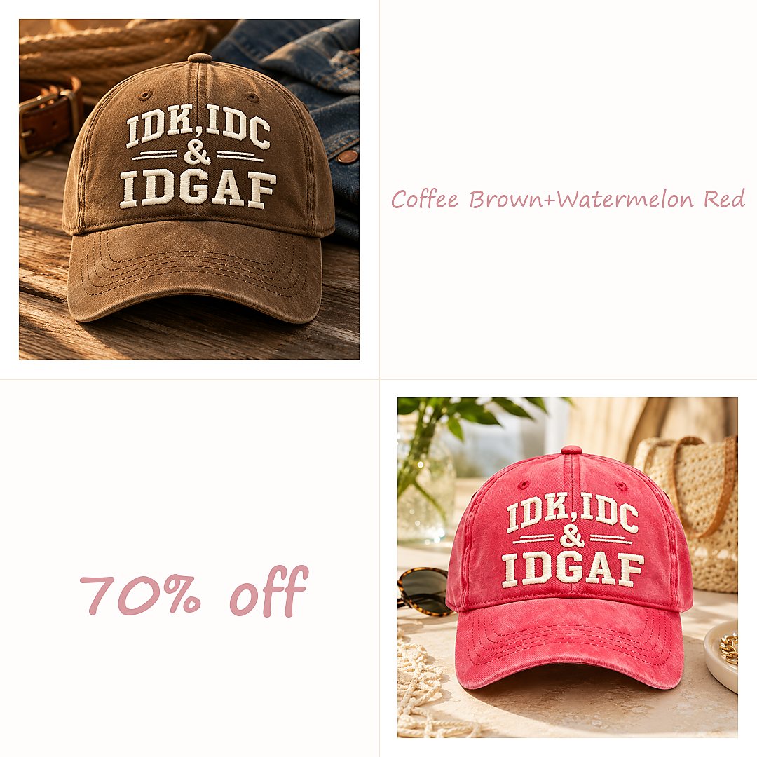 🔥BUY 2（Coffee Brown+Watermelon Red）70% OFF