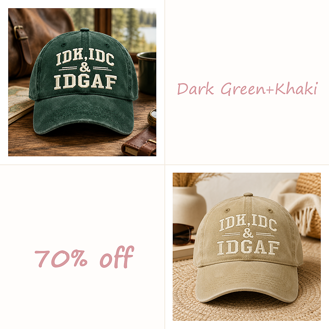 🔥BUY 2（Dark Green+Khaki）70% OFF