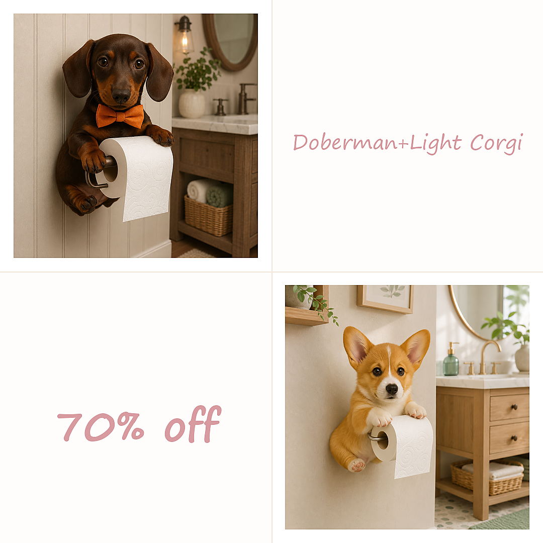 🔥BUY 2（Doberman+Light Corgi）70% OFF