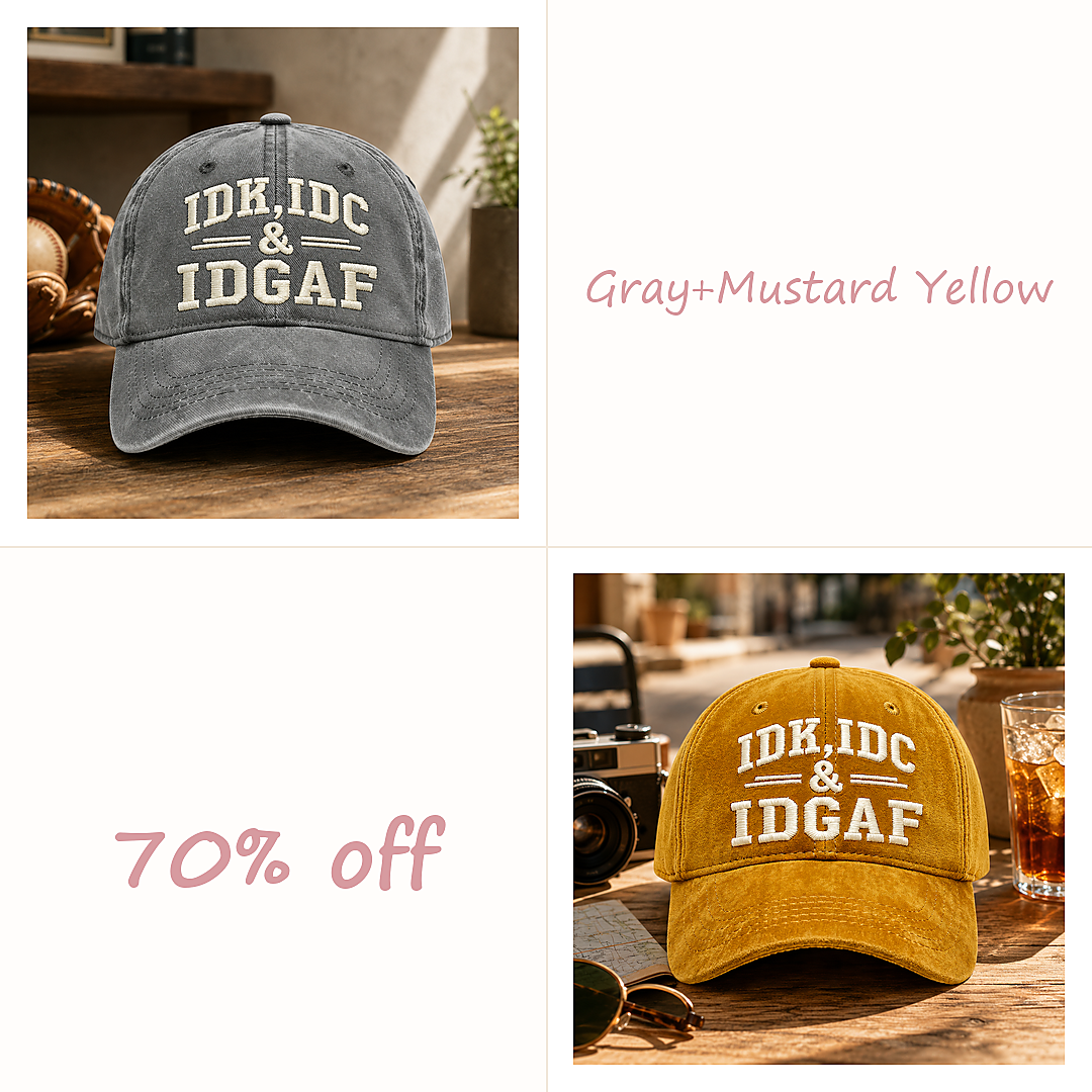 🔥BUY 2（Gray+Mustard Yellow）70% OFF