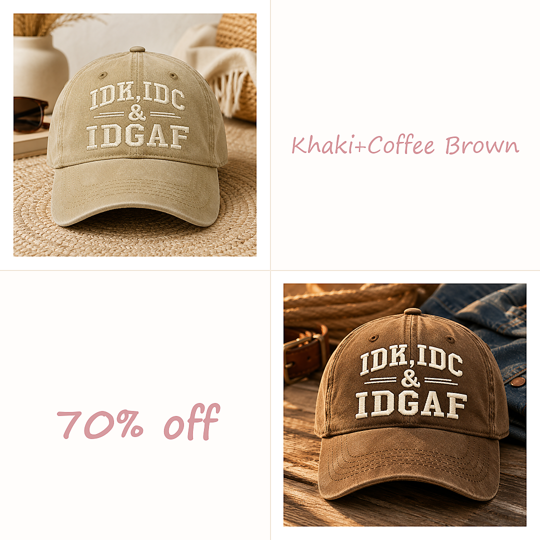 🔥BUY 2（Khaki+Coffee Brown）70% OFF