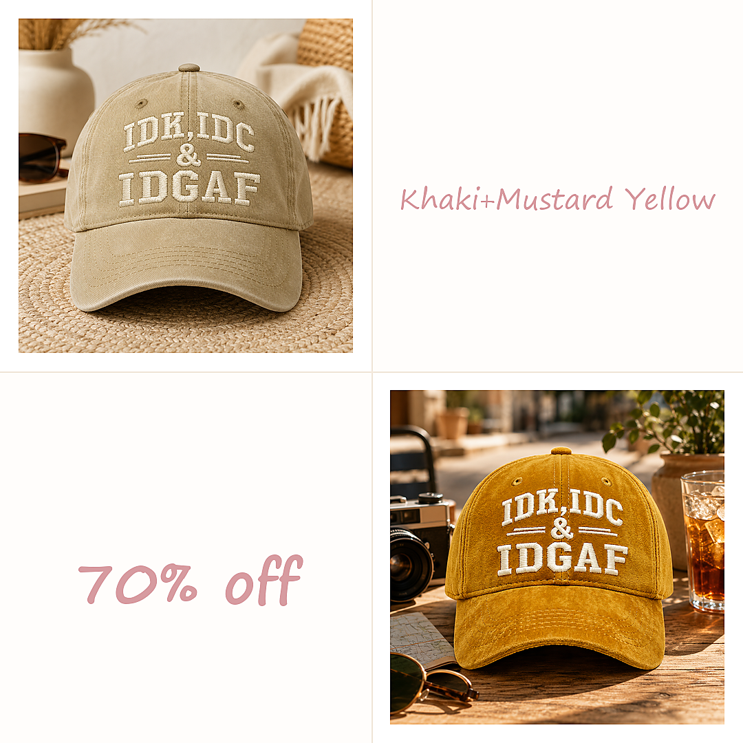 🔥BUY 2（Khaki+Mustard Yellow）70% OFF