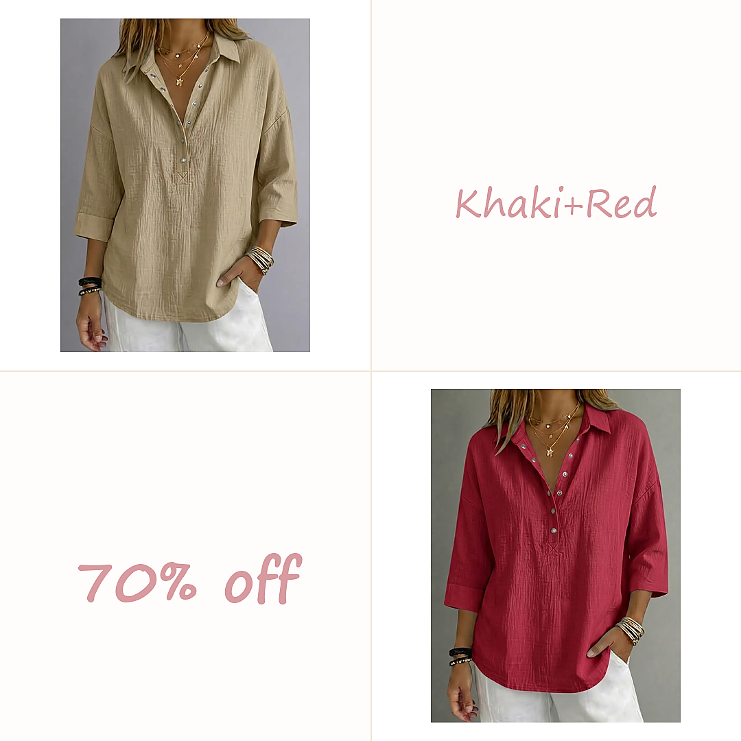 🔥BUY 2（Khaki+Red）70% OFF