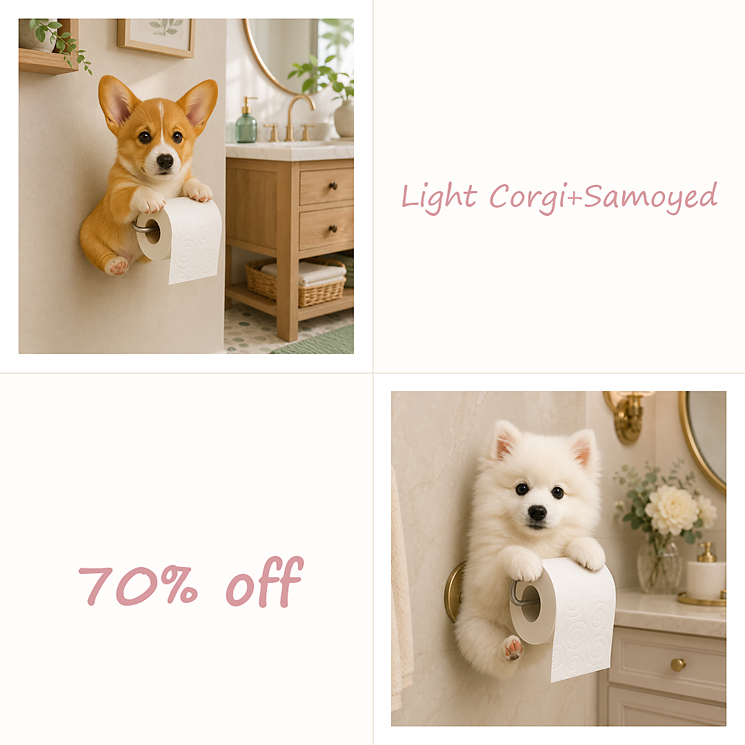 🔥BUY 2（Light Corgi+Samoyed）70% OFF