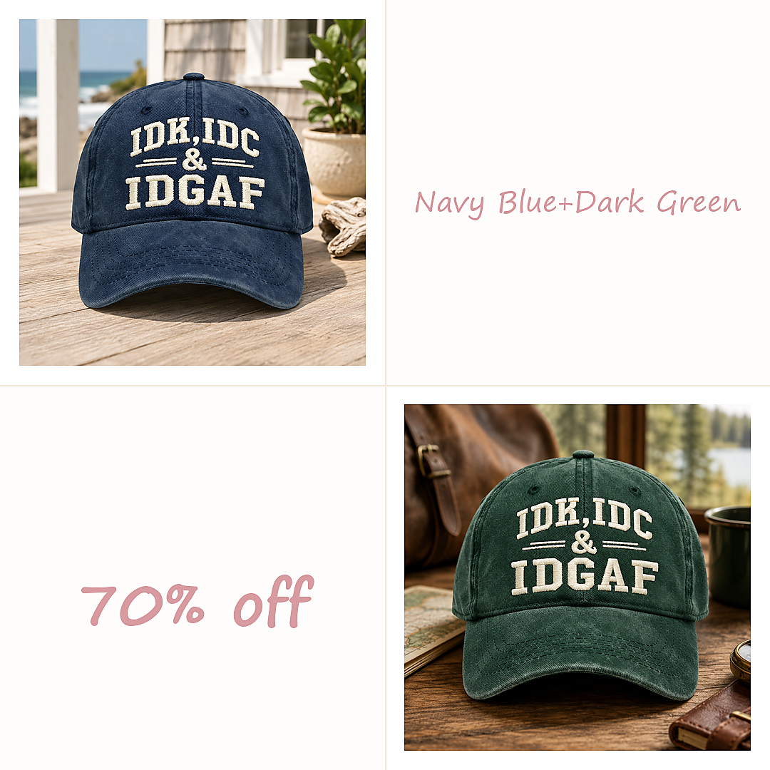 🔥BUY 2（Navy Blue+Dark Green）70% OFF