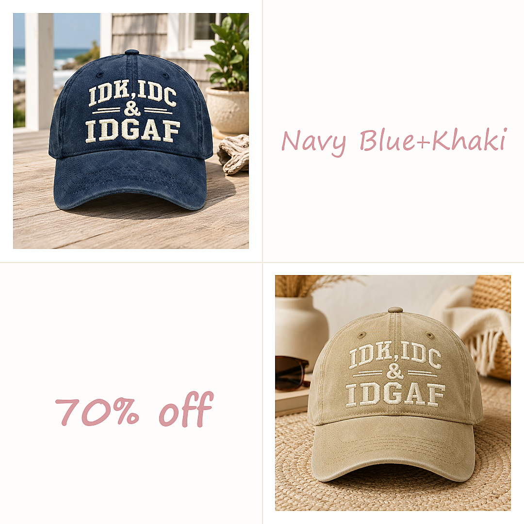 🔥BUY 2（Navy Blue+Khaki）70% OFF