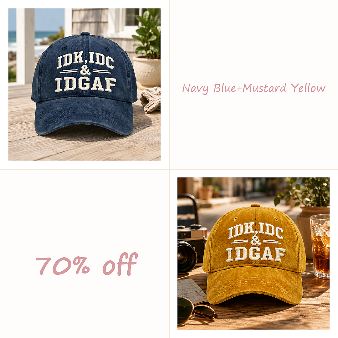 🔥BUY 2（Navy Blue+Mustard Yellow）70% OFF