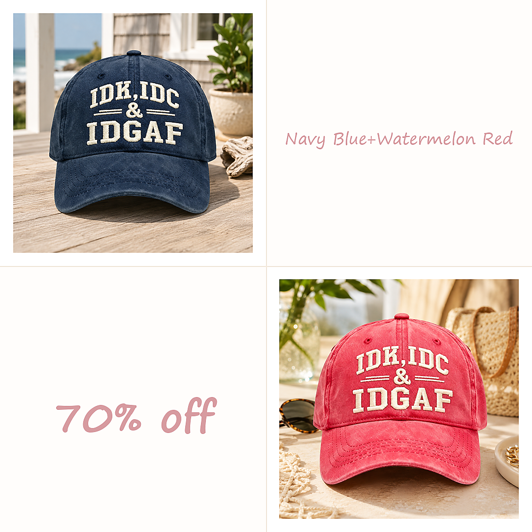 🔥BUY 2（Navy Blue+Watermelon Red）70% OFF