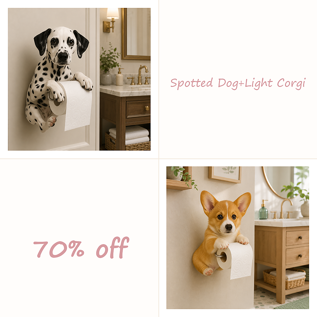 🔥BUY 2（Spotted Dog+Light Corgi）70% OFF