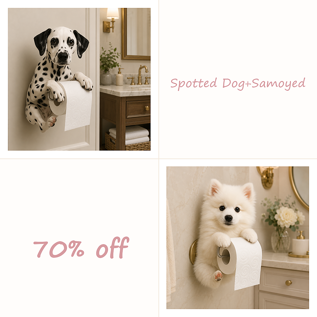 🔥BUY 2（Spotted Dog+Samoyed）70% OFF