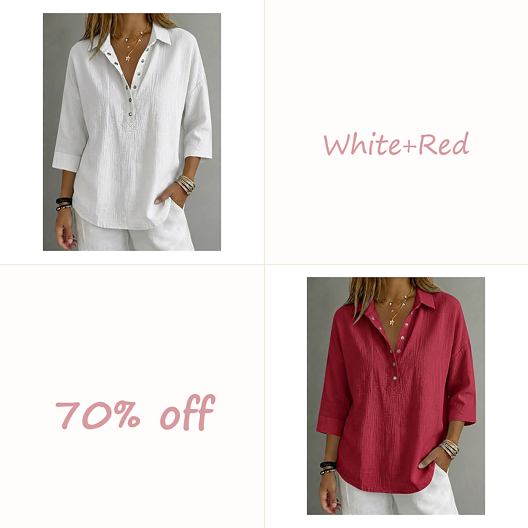 🔥BUY 2（White+Red）70% OFF