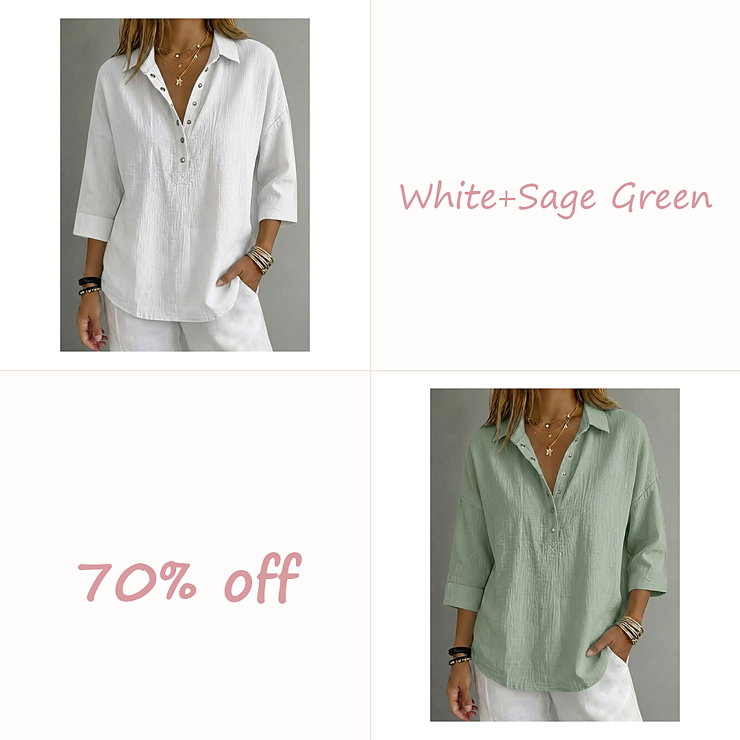 🔥BUY 2（White+Sage Green）70% OFF