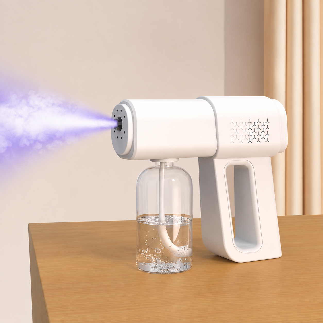 Cordless Nano Mist Disinfectant Sprayer – Portable Rechargeable Surface Sanitizer for Home, Car & Office