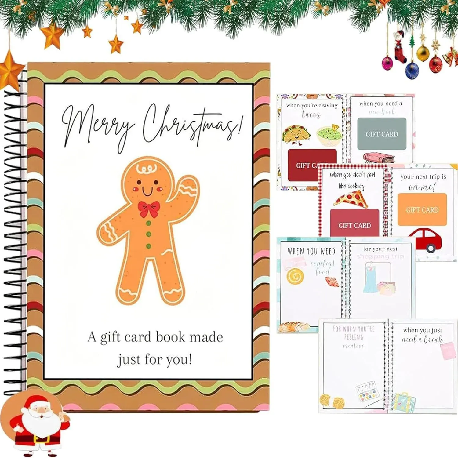 🎁🎁Christmas Gift Card Book  The Perfect Gift Choice!