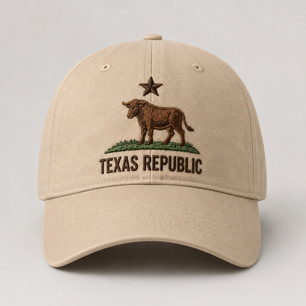 Texas Republic Vintage Embroidered Baseball Cap 🤠⭐