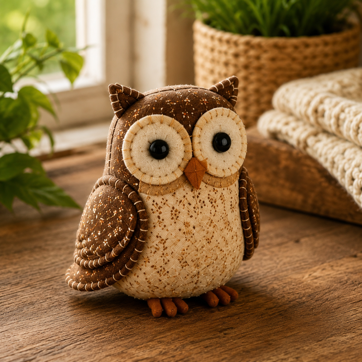 DIY Patchwork Animal Ornament Kit – 16 Adorable Handmade Styles 🧵🐮🐦