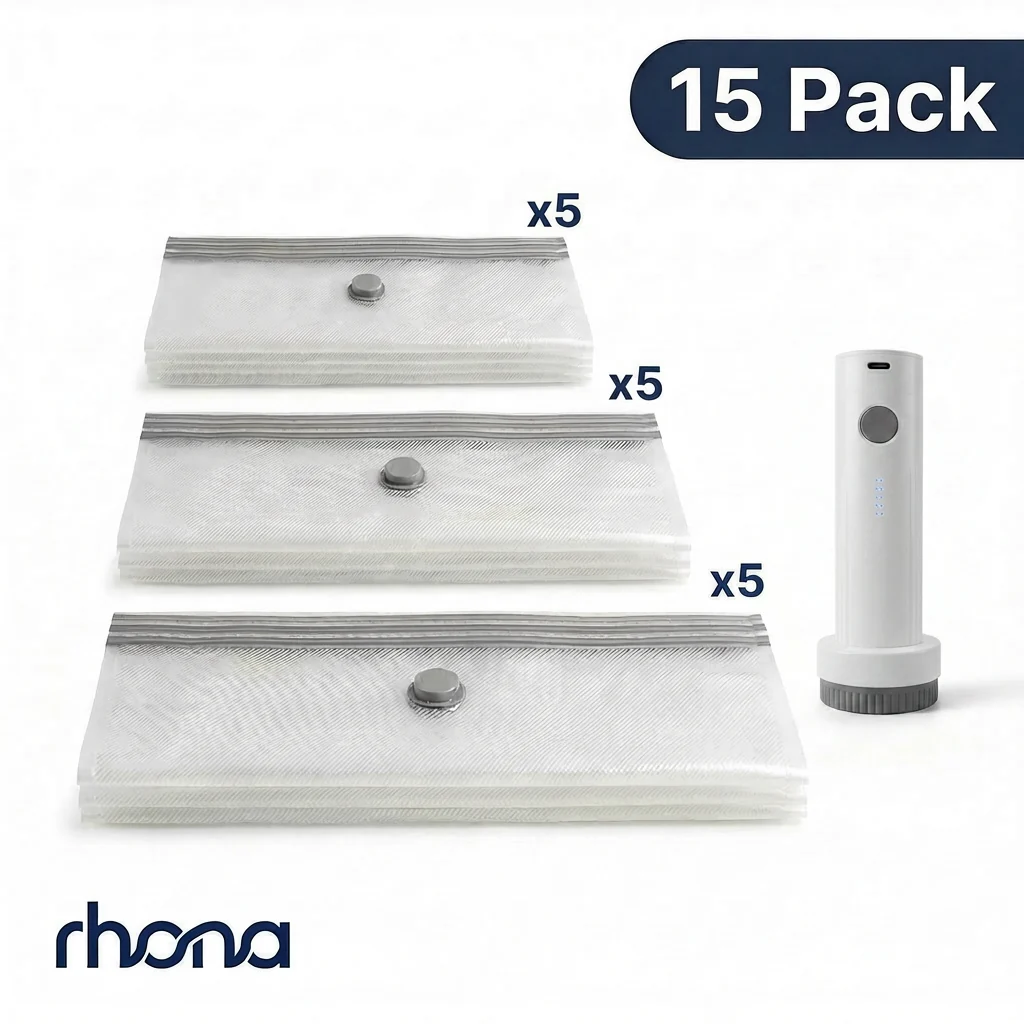 ⚡⚡Vacuum Bags for Travel with Electric Pump