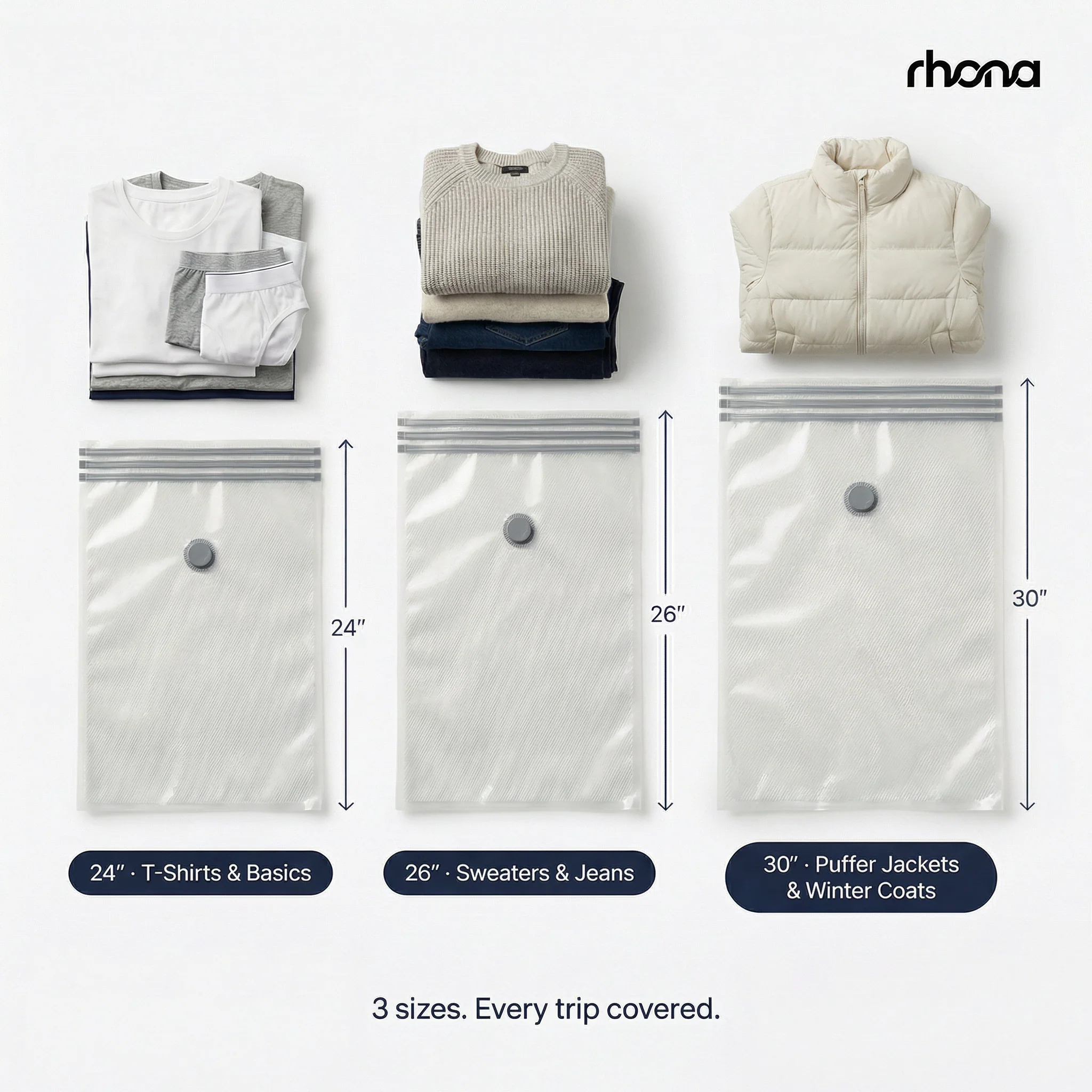 ⚡⚡Vacuum Bags for Travel with Electric Pump
