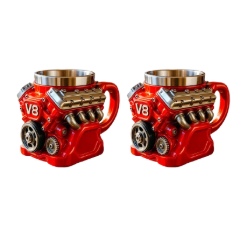 🎁 Thoughtful Gift – This 3D Engine Mug