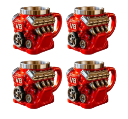 🎁 Thoughtful Gift – This 3D Engine Mug