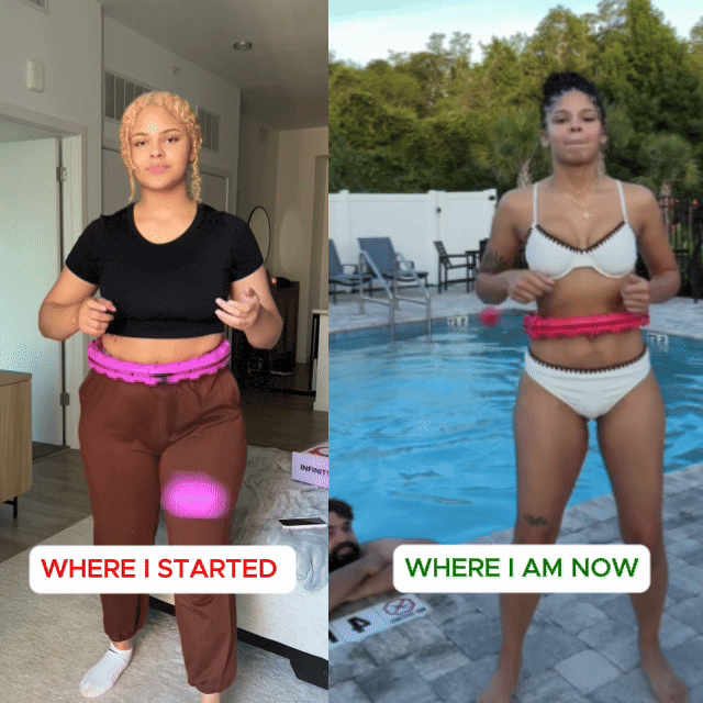 Quikory™Hoop - Smart weighted hoop that removes links as you lose inches