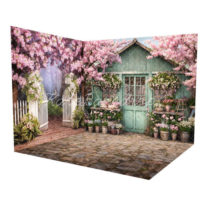 Kate Atelier Spring Flowers Fence Room Set