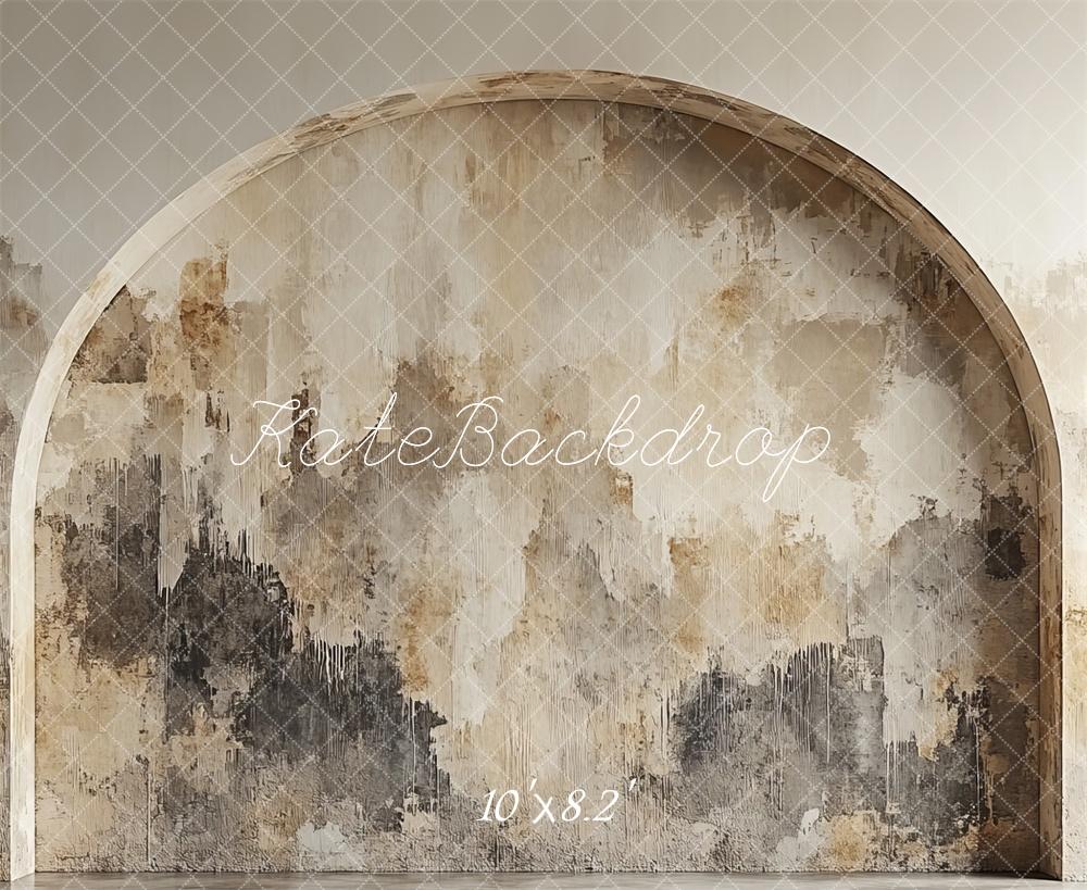 Kate Atelier Abstract Mottled Arch Wall Backdrop