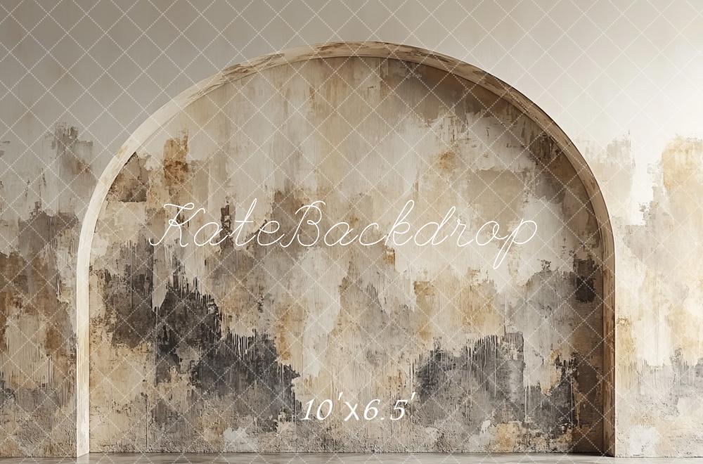 Kate Atelier Abstract Mottled Arch Wall Backdrop