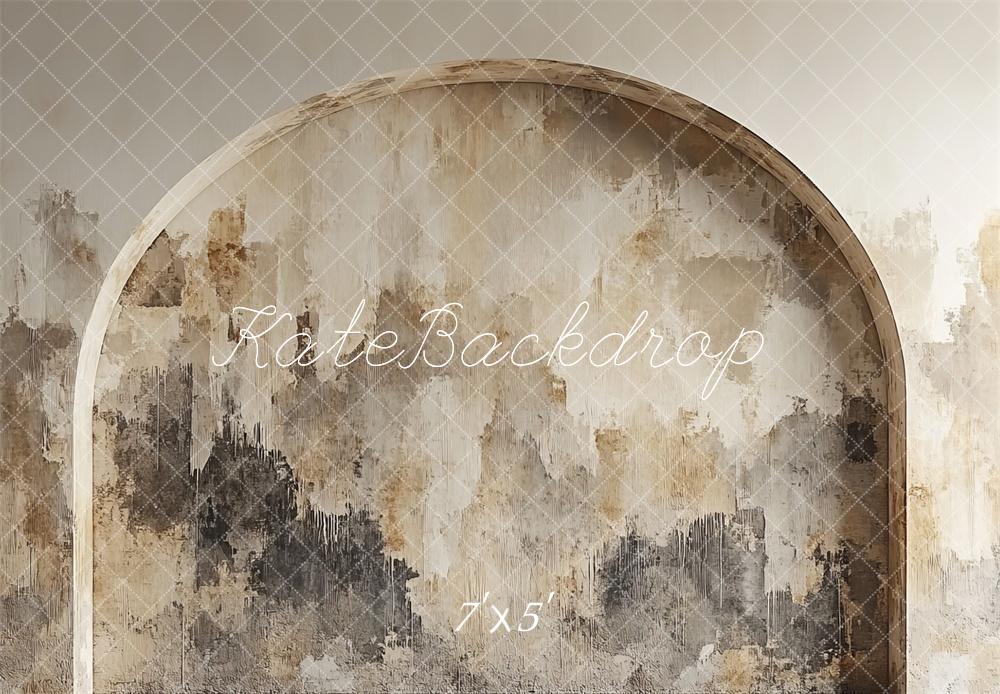 Kate Atelier Abstract Mottled Arch Wall Backdrop