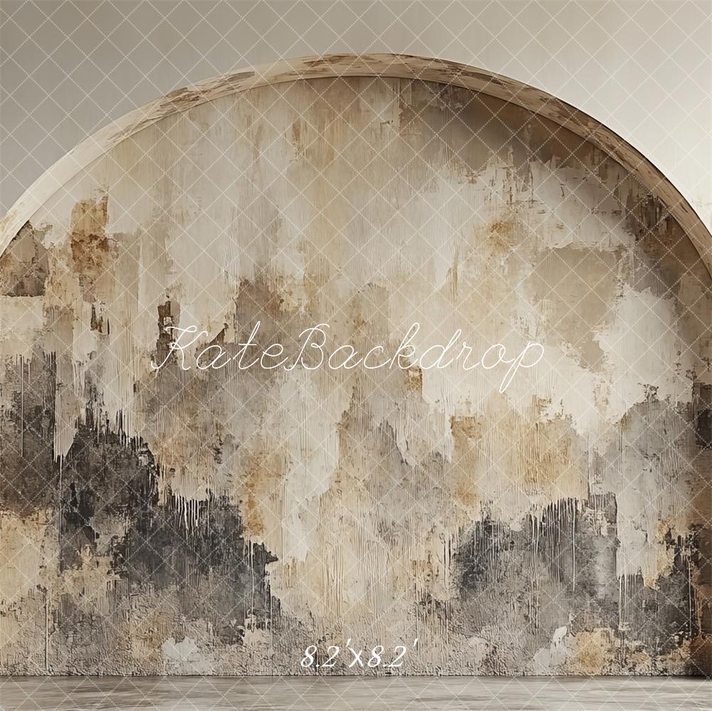 Kate Atelier Abstract Mottled Arch Wall Backdrop