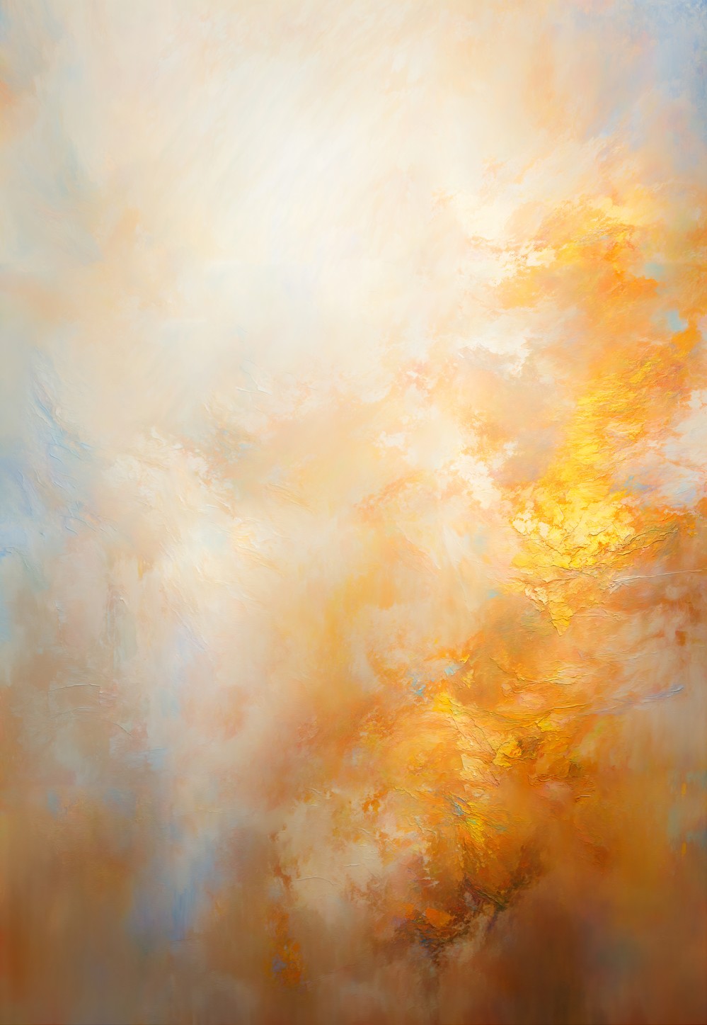 Kate Atelier Abstract Texture Golden Backdrop