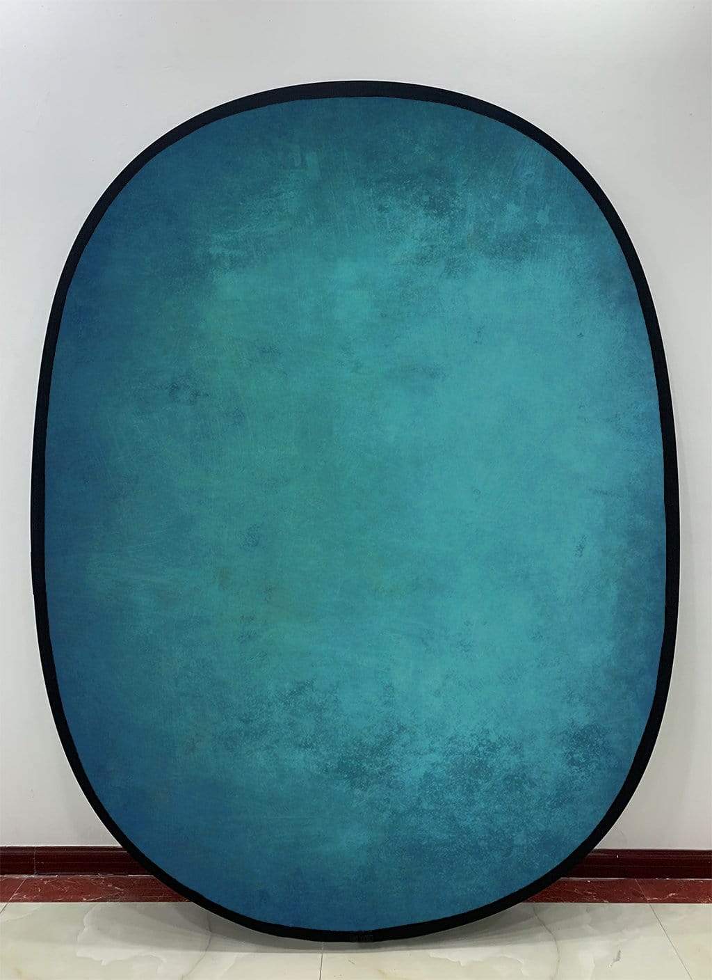 Katebackdrop拢潞Kate Gray Abstract Texture/ Blue Green Abstract Texture Collapsible Backdrop Photography 5X6.5ft(1.5x2m)